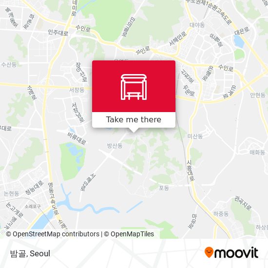 밤골 map