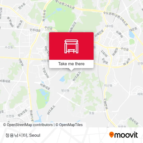 청용낚시터 map