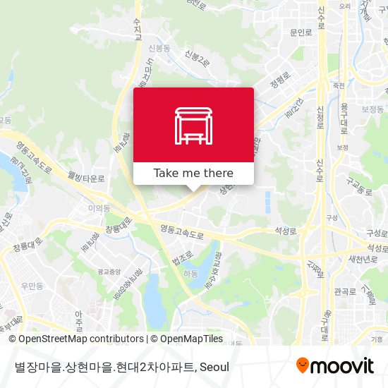 별장마을.상현마을.현대2차아파트 map