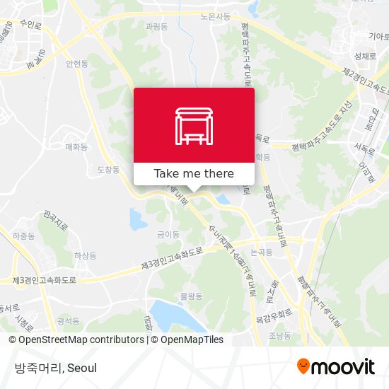 방죽머리 map