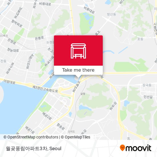 월곶풍림아파트3차 map