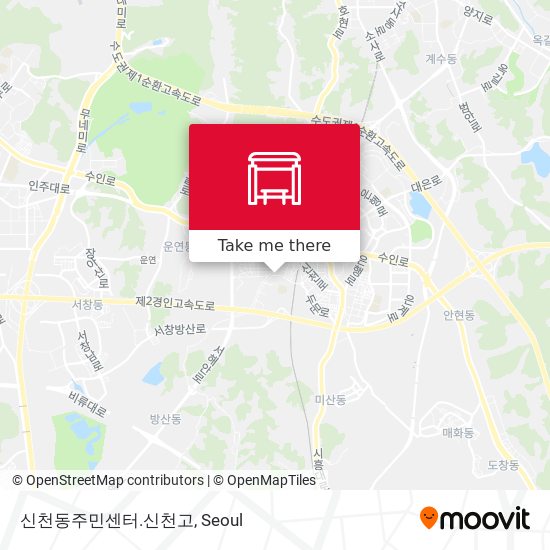 신천동주민센터.신천고 map