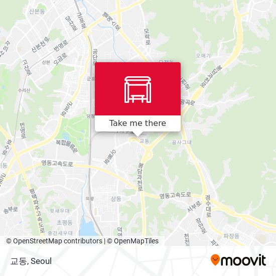 교동 map