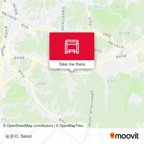 송문리 map