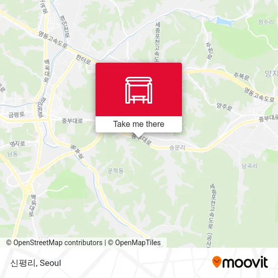 신평리 map