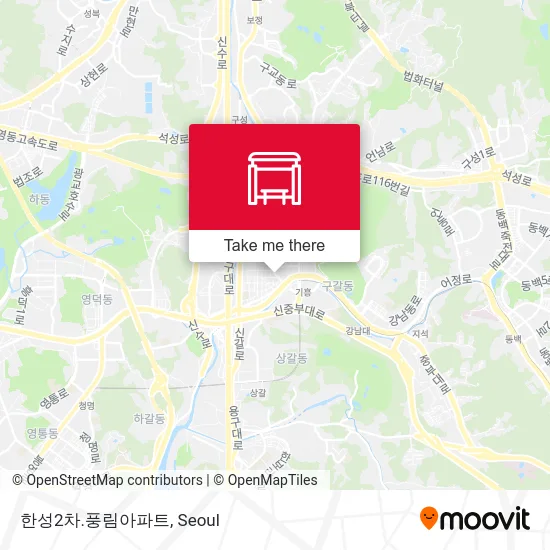 한성2차.풍림아파트 map