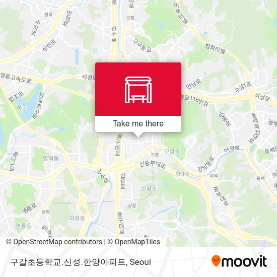 구갈초등학교.신성.한양아파트 map