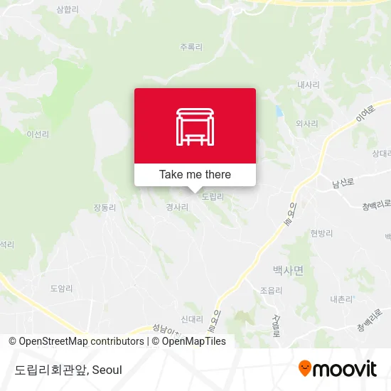 도립리회관앞 map