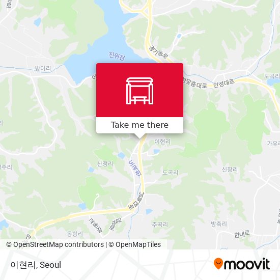 이현리 map