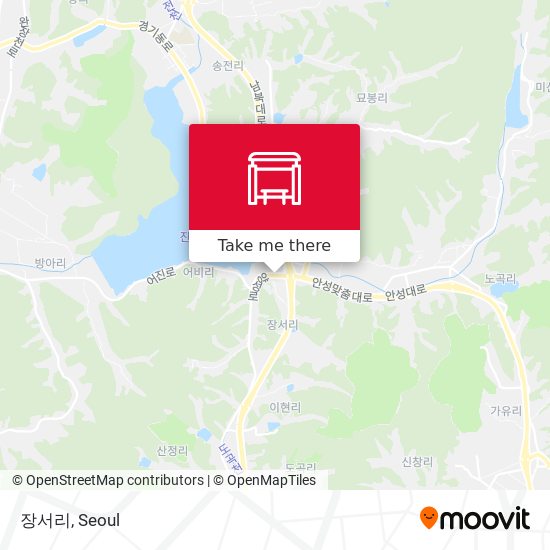 장서리 map