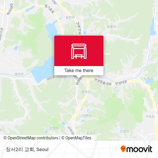 장서2리.교회 map