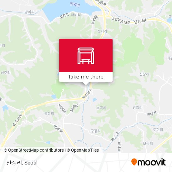 산정리 map
