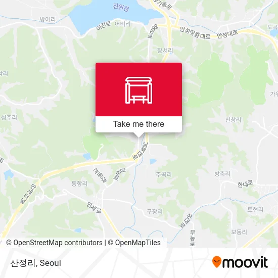 산정리 map