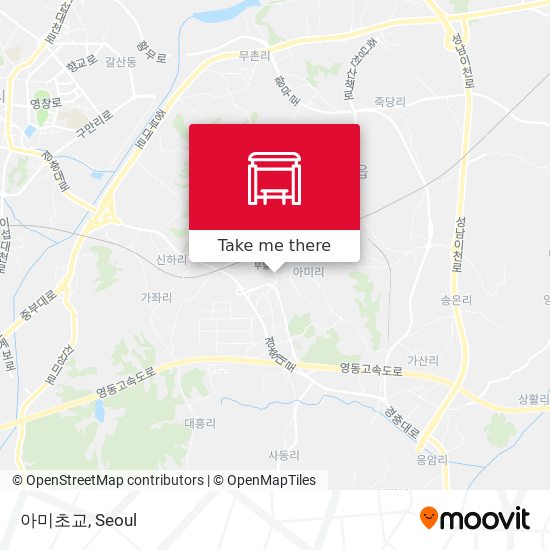 아미초교 map
