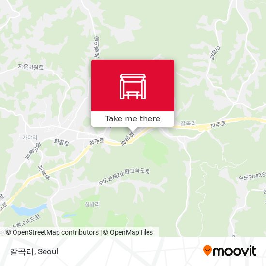 갈곡리 map