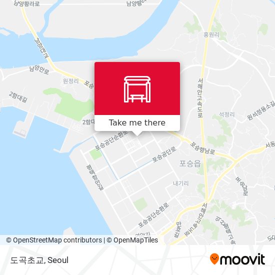 도곡초교 map