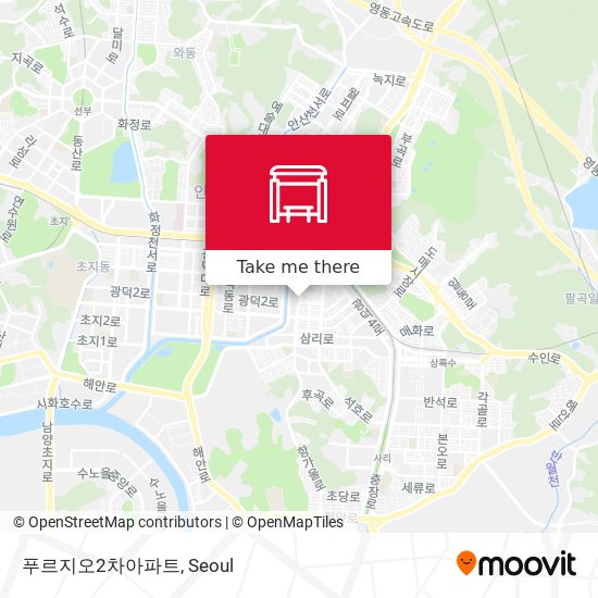 푸르지오2차아파트 map