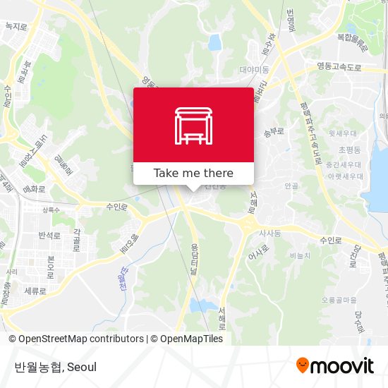 반월농협 map