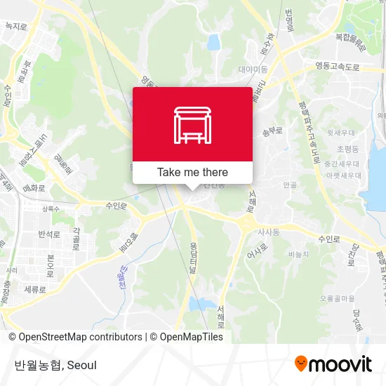 반월농협 map