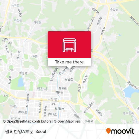 월피한양A후문 map