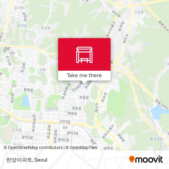 한양아파트 map