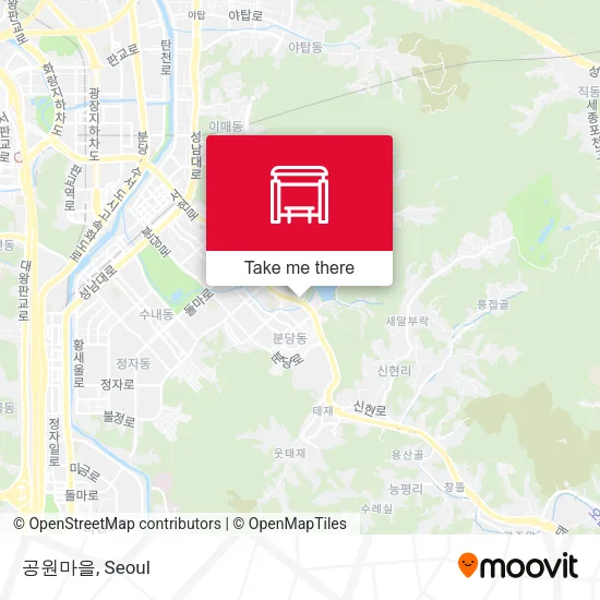 공원마을 map