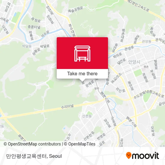 만안평생교육센터 map