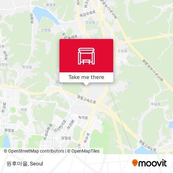 원후마을 map