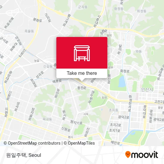 원일주택 map
