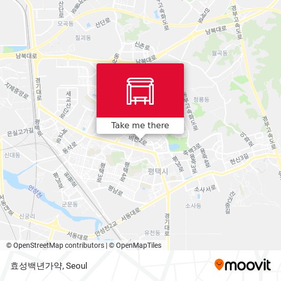 효성백년가약 map