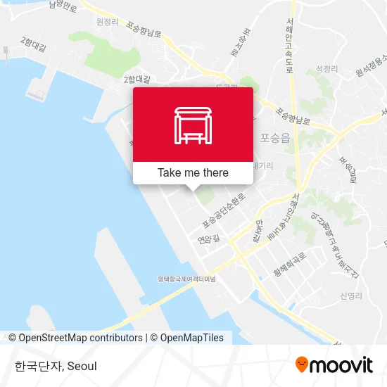 한국단자 map