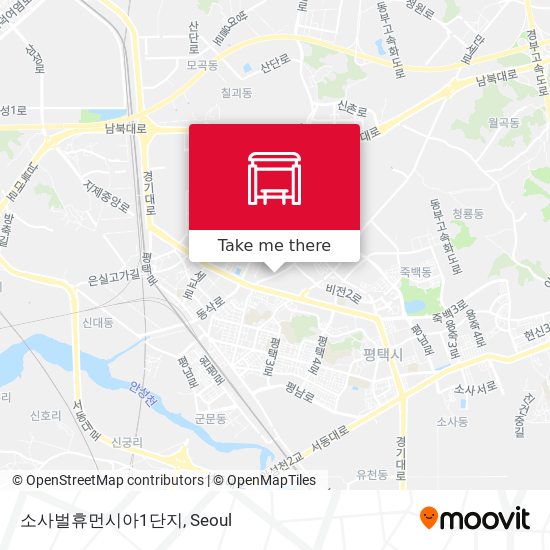 소사벌휴먼시아1단지 map