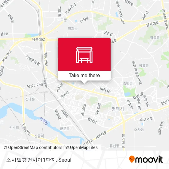 소사벌휴먼시아1단지 map