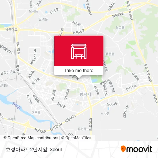 효성아파트2단지앞 map