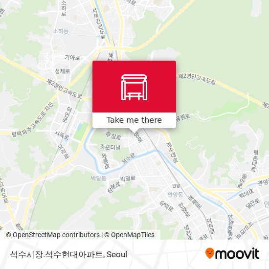 석수시장.석수현대아파트 map