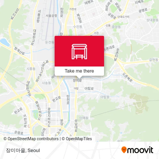 장미마을 map