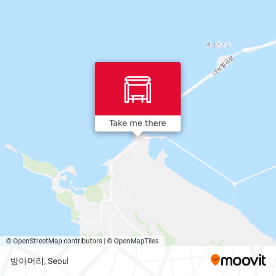 방아머리 map