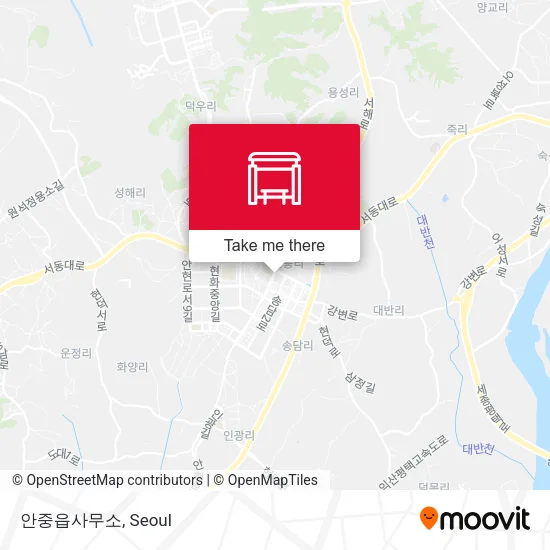 안중읍사무소 map