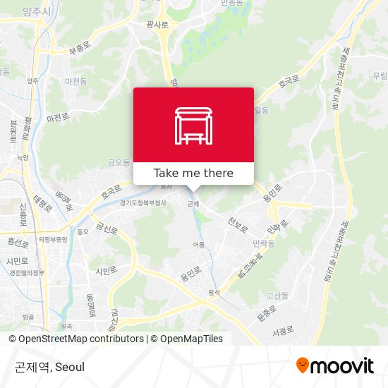 곤제역 map