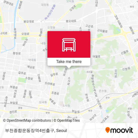 부천종합운동장역4번출구 map