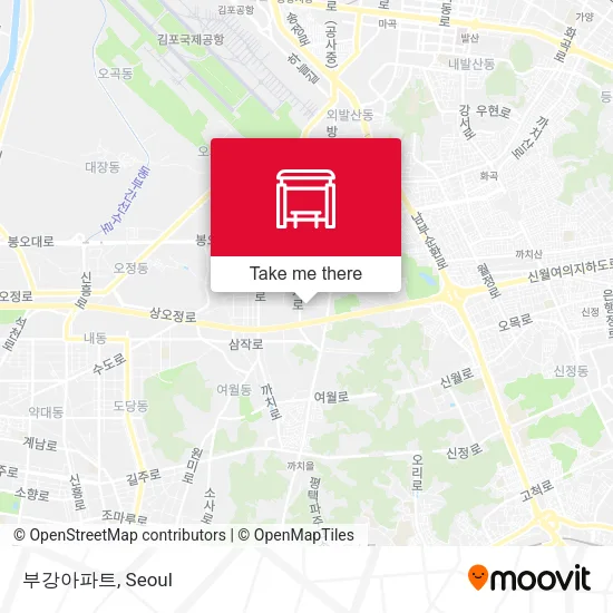 부강아파트 map