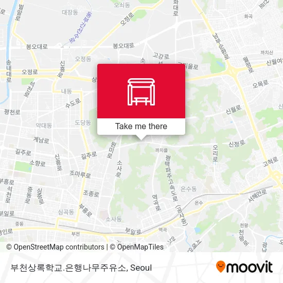 부천상록학교.은행나무주유소 map
