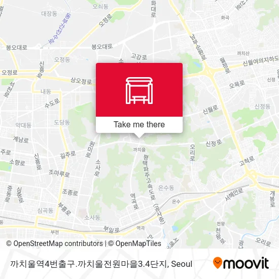 까치울역4번출구.까치울전원마을3.4단지 map
