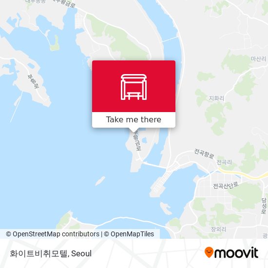 화이트비취모텔 map