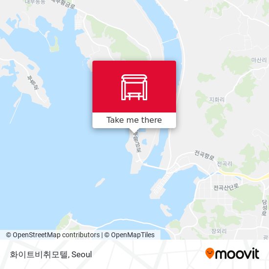 화이트비취모텔 map