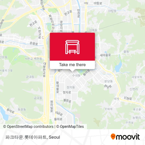 파크타운.롯데아파트 map
