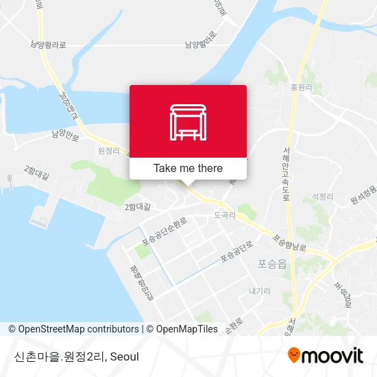 신촌마을.원정2리 map