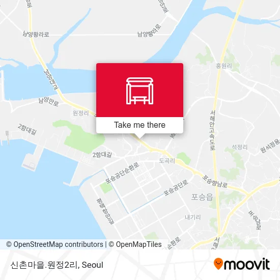 신촌마을.원정2리 map