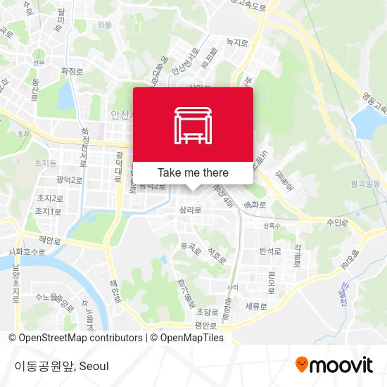 이동공원앞 map