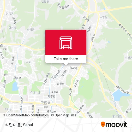 석탑마을 map